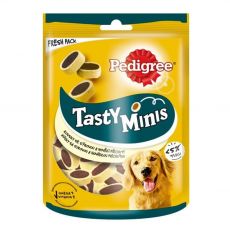 Pedigree Tasty Minis sajt és marha darabkák 140 g