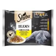 Sheba Delicacy sz&aacute;rnyash&uacute;sos alutasakos eledelek 4 x 85 g