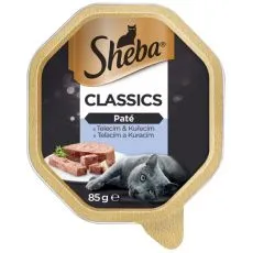 Sheba Classics borj&uacute;h&uacute;s &eacute;s csirke 85 g
