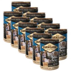 Carnilove Wild Meat Salmon & Turkey 12 x 400g