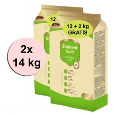 EMINENT GOLD Lamb & Rice 2 x 12 kg + 4 kg GRÁTISZ