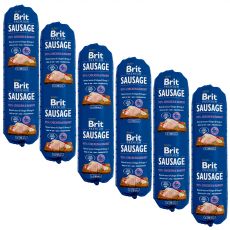 BRIT Sausage Chicken & Rabbit 6 x 800 g