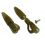 Extra Carp Lead clip with Tail Rubber - 10db