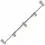 NGT Tackle NGT Bottart&oacute; fej Buzz Bar S. Steel 3 Rod 25-40cm