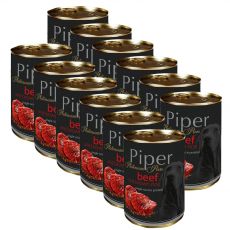 Piper Platinum Pure kutyakonzerv marhahús és barna rizs 12 x 400 g