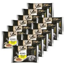 Sheba Delicacy sz&aacute;rnyash&uacute;sos alutasakos eledelek 12 x (4 x 85 g)