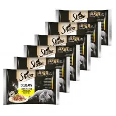 Sheba Delicacy sz&aacute;rnyash&uacute;sos alutasakos eledelek 6 x (4 x 85 g)
