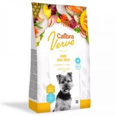 Calibra Dog Verve GF Junior Small Csirke és Kacsa 1,2 kg