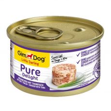 GimDog Pure Delight, csirke + tonhal 85 g