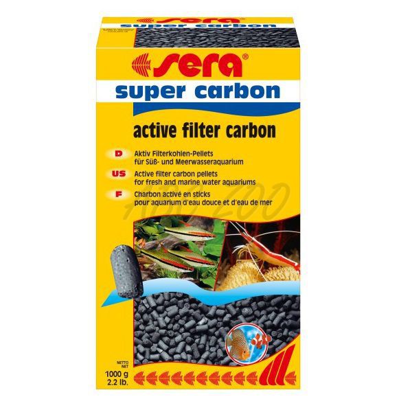 sera super carbon 1000 g szűrőanyag ( aktív szén )