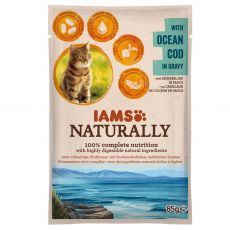 IAMS Naturally Ocean Tőkehal 85 g