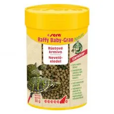 Sera raffy baby gran Nature - fiatal teknősb&eacute;ka eledel 100 ml