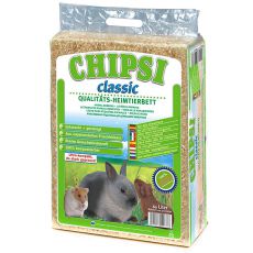 CHIPSI Classic - Faforgács alom rágcsálóknak 60 L