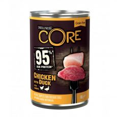 Wellness CORE Dog 95% csirke és kacsa 400 g