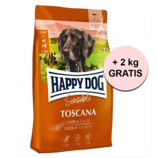 Happy Dog Supreme Toscana 12,5 kg + 2 kg GRÁTISZ