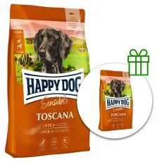 Happy Dog Supreme Toscana 12,5 kg + 3 kg GR&Aacute;TISZ