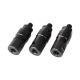 Prologic QUICK RELEASE CONNECTOR MEDIUM 3PCS BLACK KNIGHT