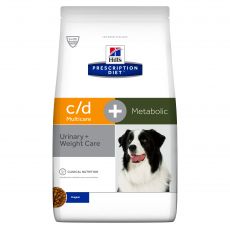 Hill's Prescription Die Canine c/d Multicare + Metabolic 12 kg