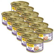 GimDog Pure Delight, csirke + tonhal 12 x 85 g