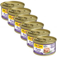 GimDog Pure Delight, csirke + tonhal 6 x 85 g