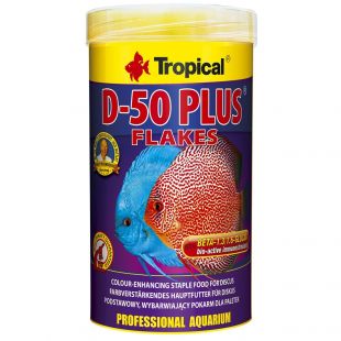 TROPICAL D 50 Plus színfokozó diszkoszhal eleség 1000 ml / 200 g