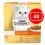 GOURMET GOLD konzervek - mix h&uacute;sdarabok sz&oacute;szban 48 x 85g
