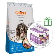 Calibra Dog Premium Line Felnőtt 12 kg + 10 x jutalomfalat GR&Aacute;TISZ