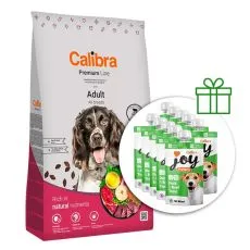 Calibra Dog Premium Line Felnőtt Marha 12 kg + 10 x jutalomfalat GR&Aacute;TISZ