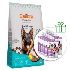 Calibra Dog Premium Line Felnőtt Nagy 12 kg + 10 x jutalomfalat GR&Aacute;TISZ