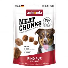  Animonda Meat Chunks, Közepes és Maxi Kutya - marha 80g
