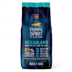 Primal Spirit Dog 65% Oceanland Dog – óceáni hal 12kg