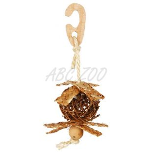 Fonott labda szizál kötéllel madarak számára 5,5 cm