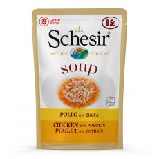 Schesir cat leves csirke tökkel 85 g