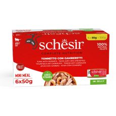 Schesir Multipack tonhal és garnélarák 6 x 50 g