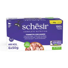 Schesir Multipack tonhal és marha 6 x 50 g