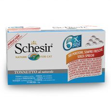 Schesir Multipack tonhal természetes stílus 6 x 50 g