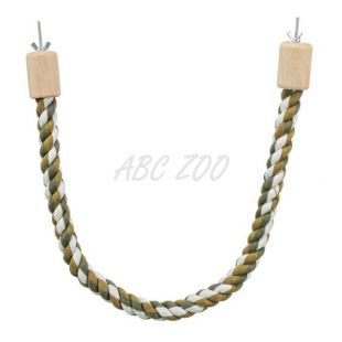 Madár ülőke - pamut kötél, 75 cm