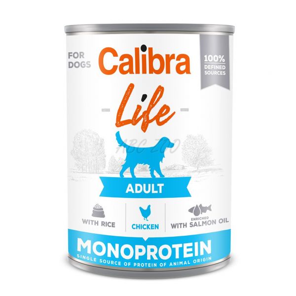 Calibra Dog Life Adult Chicken with Rice 400 g