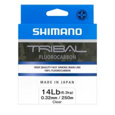 Shimano Tribal Carp Fluorocarbon Horgászzsinór, 250 m, Átlátszó
