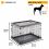 Kutyaketrec Ferplast SUPERIOR 105 nero 107 x 77 x 73,5 cm
