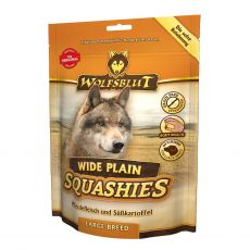 WOLFSBLUT Wide Plain Large Breed Squashies 300 g