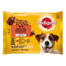 Pedigree Vegyes válogatás zselében 4 x 100 g