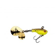 Berkley Pulse Spintail 5g Brown Chartreuse