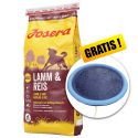 JOSERA Lamb & Rice Adult 15 kg + Splash Play Mat GRÁTISZ