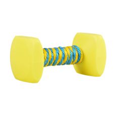 DUVO+ úszó súlyzó kötéllel, kék-sárga 10 x 5 cm