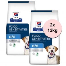 Hill's Prescription Diet Canine d/d Food Sensitivities 2 x 12 kg