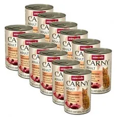 Animonda Carny Adult - Pulyka &eacute;s csirkem&aacute;j 12 x 400 g