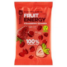 Bombus Fruit energy Vegán Epres gumicukor 35 g