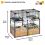 Ferplast Multipla Hamster Crystal Cage hörcsögök számára