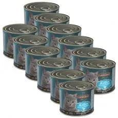 Konzerv kiscic&aacute;knak Leonardo Kitten 12 x 200 g